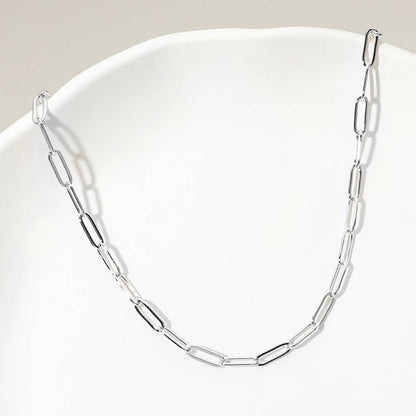 Paperclip Chain Necklace