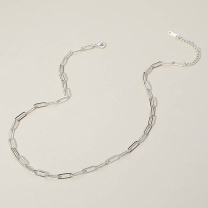 Paperclip Chain Necklace