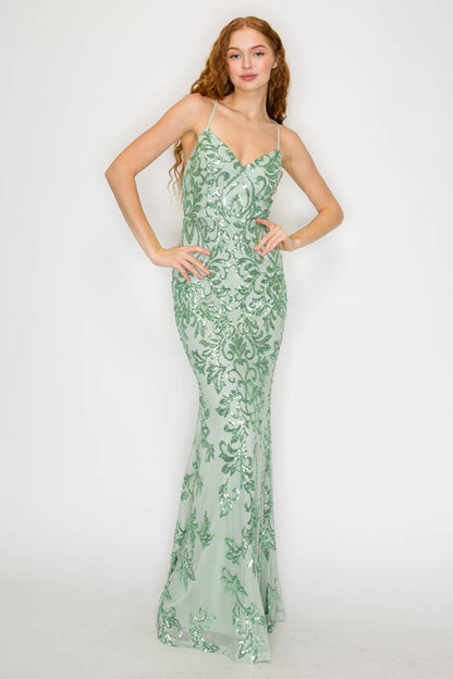 Criss Cross Maxi Dress