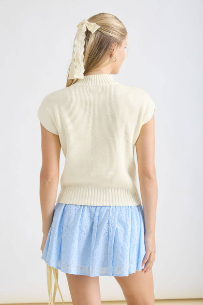 Extended Shoulder Sweater
