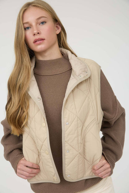 Quilted Puffer Vest