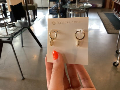 Emilie Huggie earrings