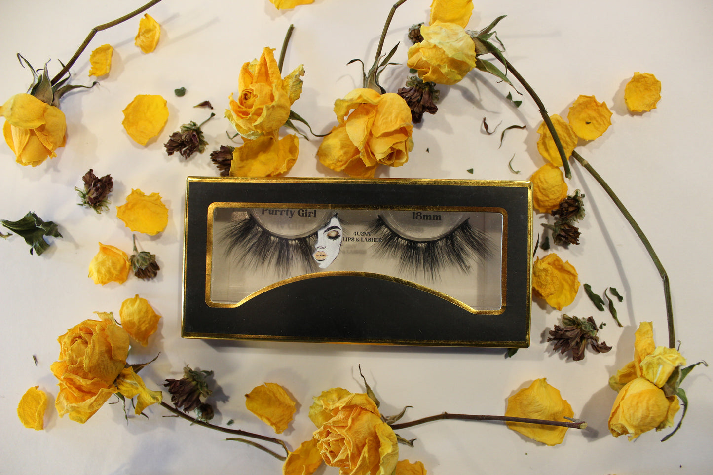 Hand Made Mink Lashes-Body-Purrty Girl 18MM-Bottoms Up Boutique-Anchorage AK