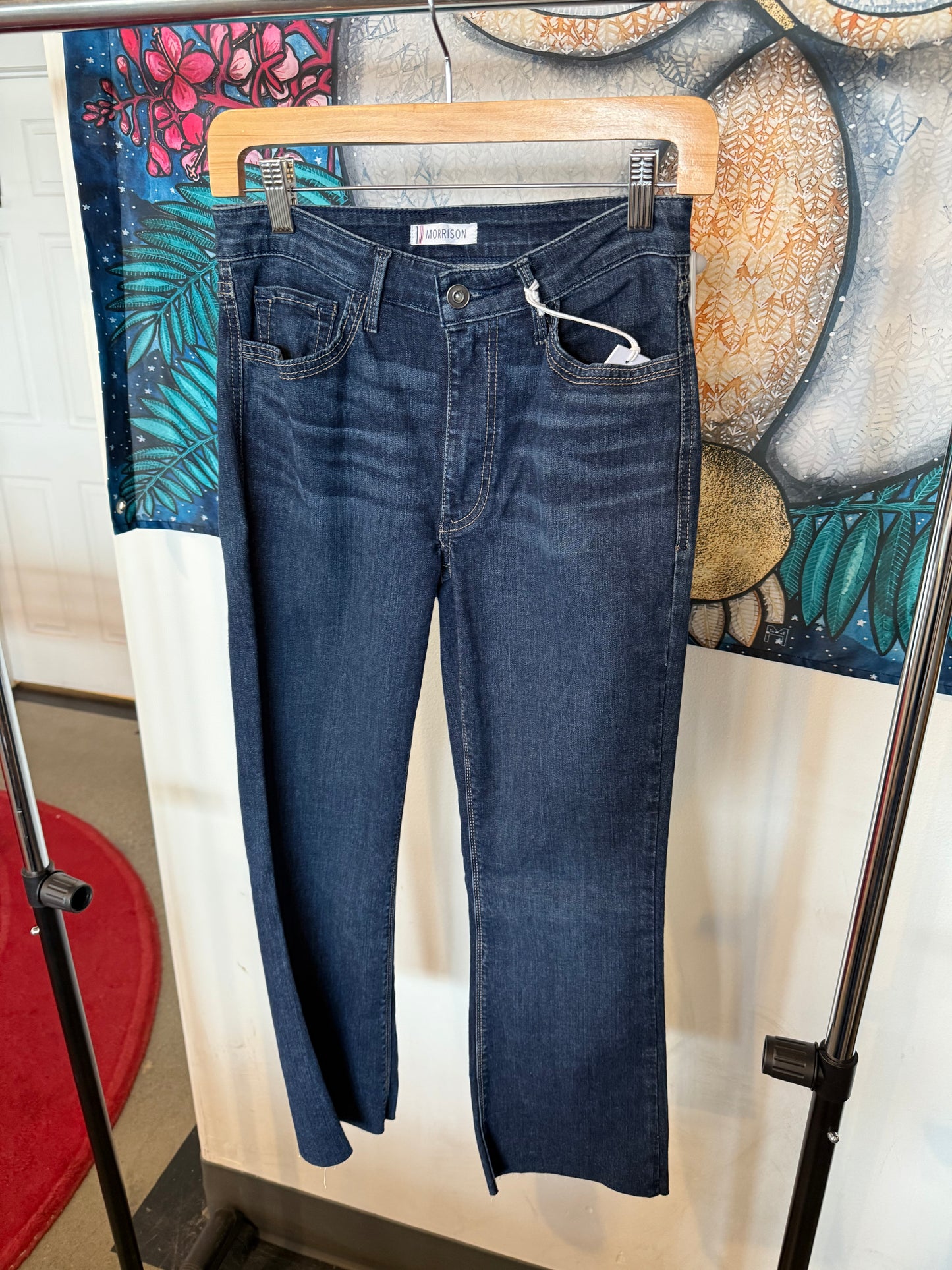 Cropped Bootcut in Night Moves