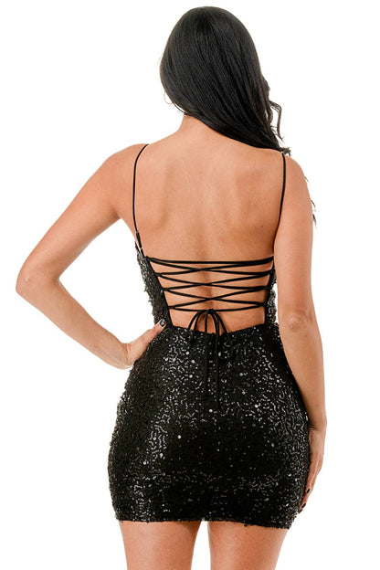 Sweetheart Corset Mini Dress