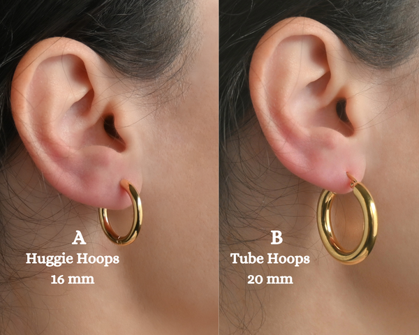 Gold Hoop Earrings