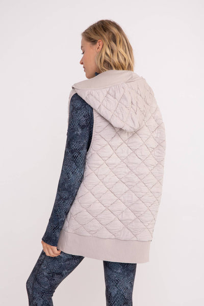 Oversized Quilted Vest