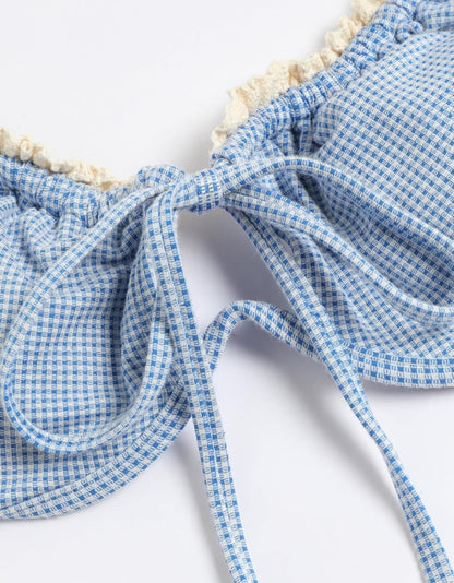 Gingham & Lace Bikini