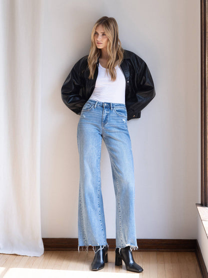 High Rise Vintage Flare