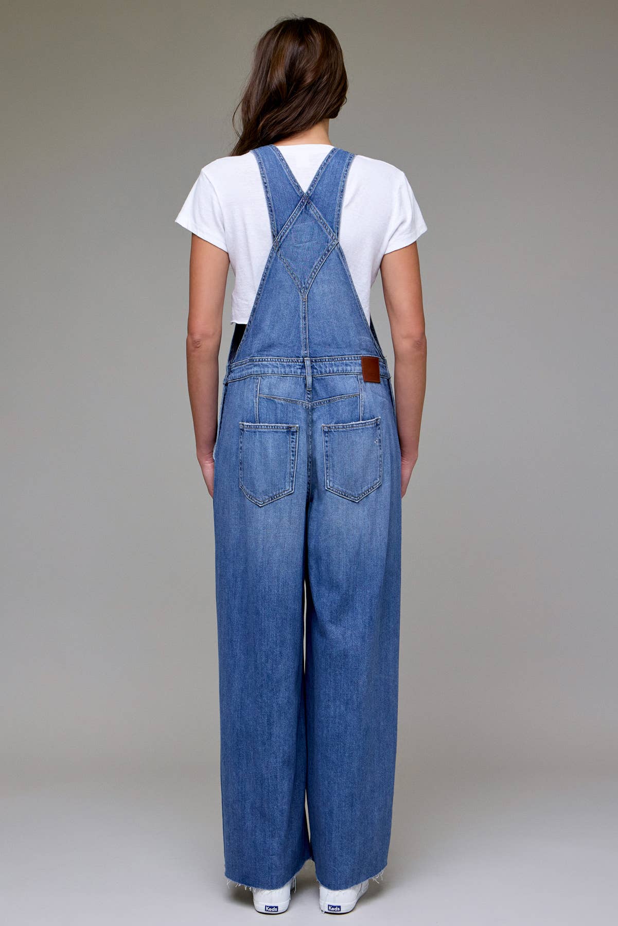 Medium Wash Western Overall