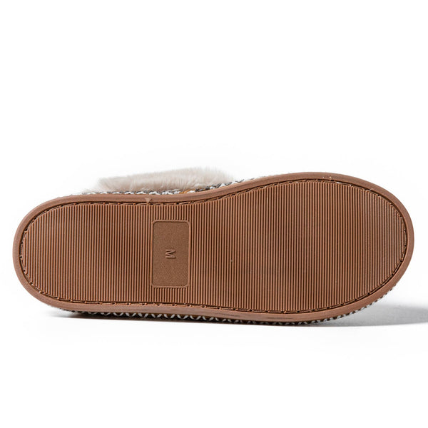 Cognac Memory Foam Slippers