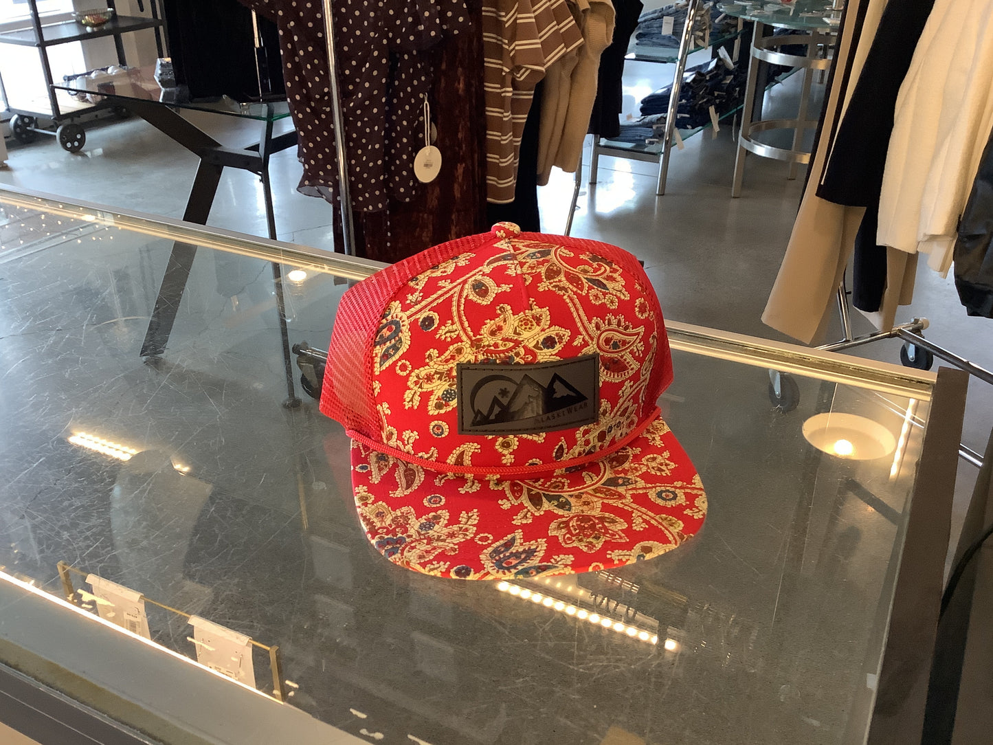 Alaskiwear Adult Trucker - Red and Teal