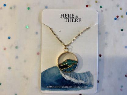 Open Sky Mountain Pendant Necklace