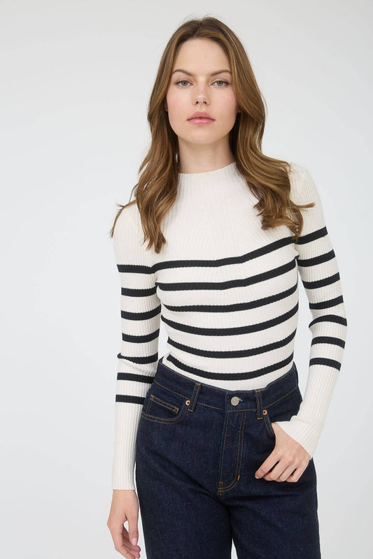 Striped Pullover Sweater