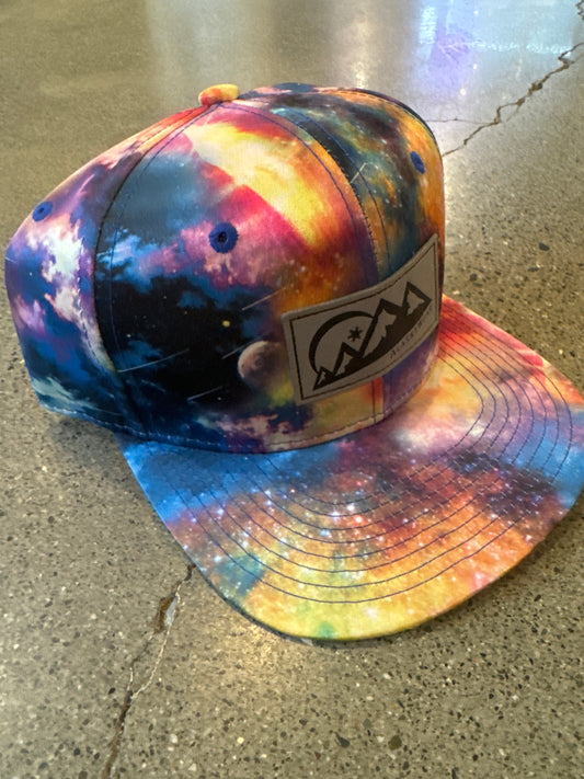 Adult Trucker - Galaxy Trucker Hat-Hat-Bottoms Up Boutique-Anchorage AK