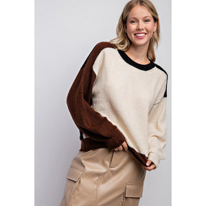 Drop Shoulder Oversized Sweater