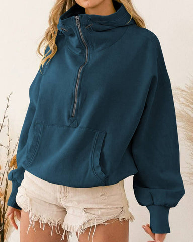 Half Zip Sweatshirt