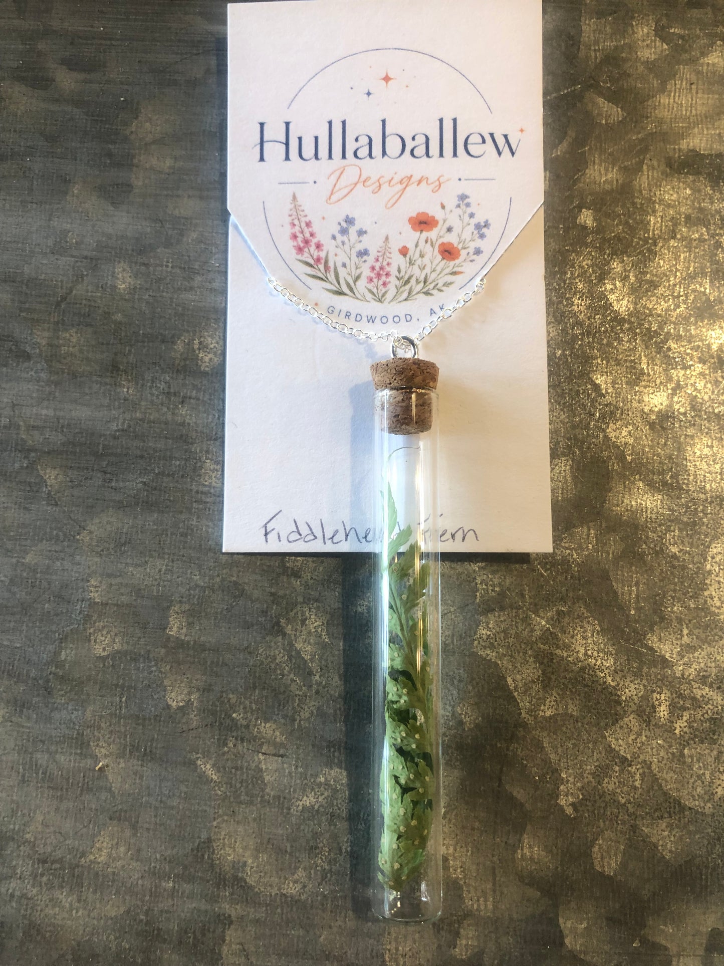 Alaskan Wildflower Pendants