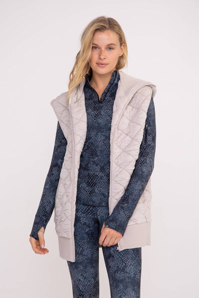 Oversized Quilted Vest