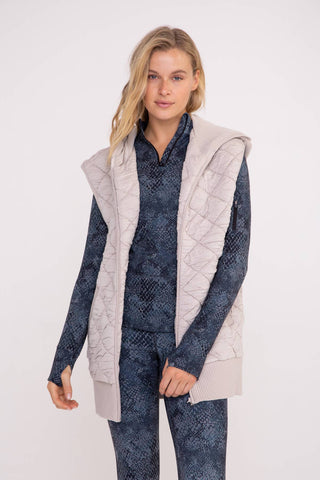 Oversized Quilted Vest