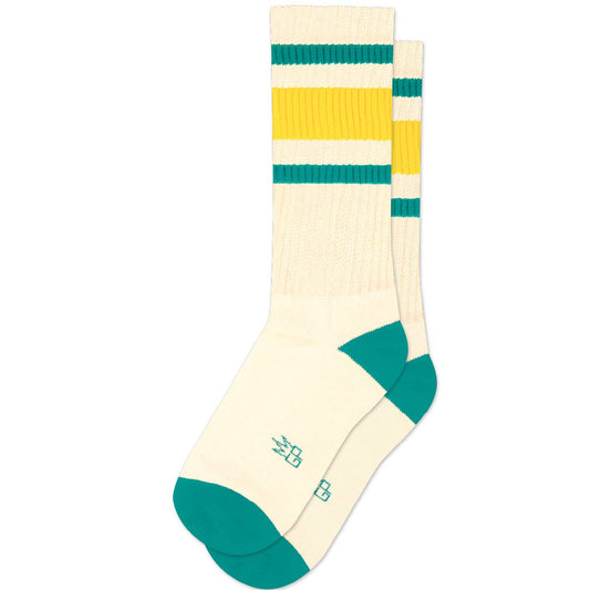 Gumball Poodle - Carol Retro Gym Crew Socks-socks-Bottoms Up Boutique-Anchorage AK