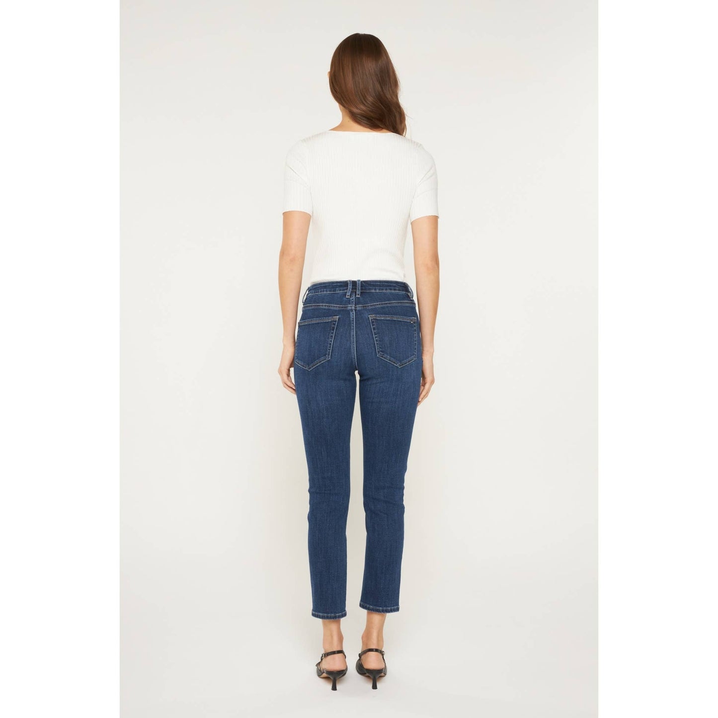 High Rise Aankle Easy Skinny