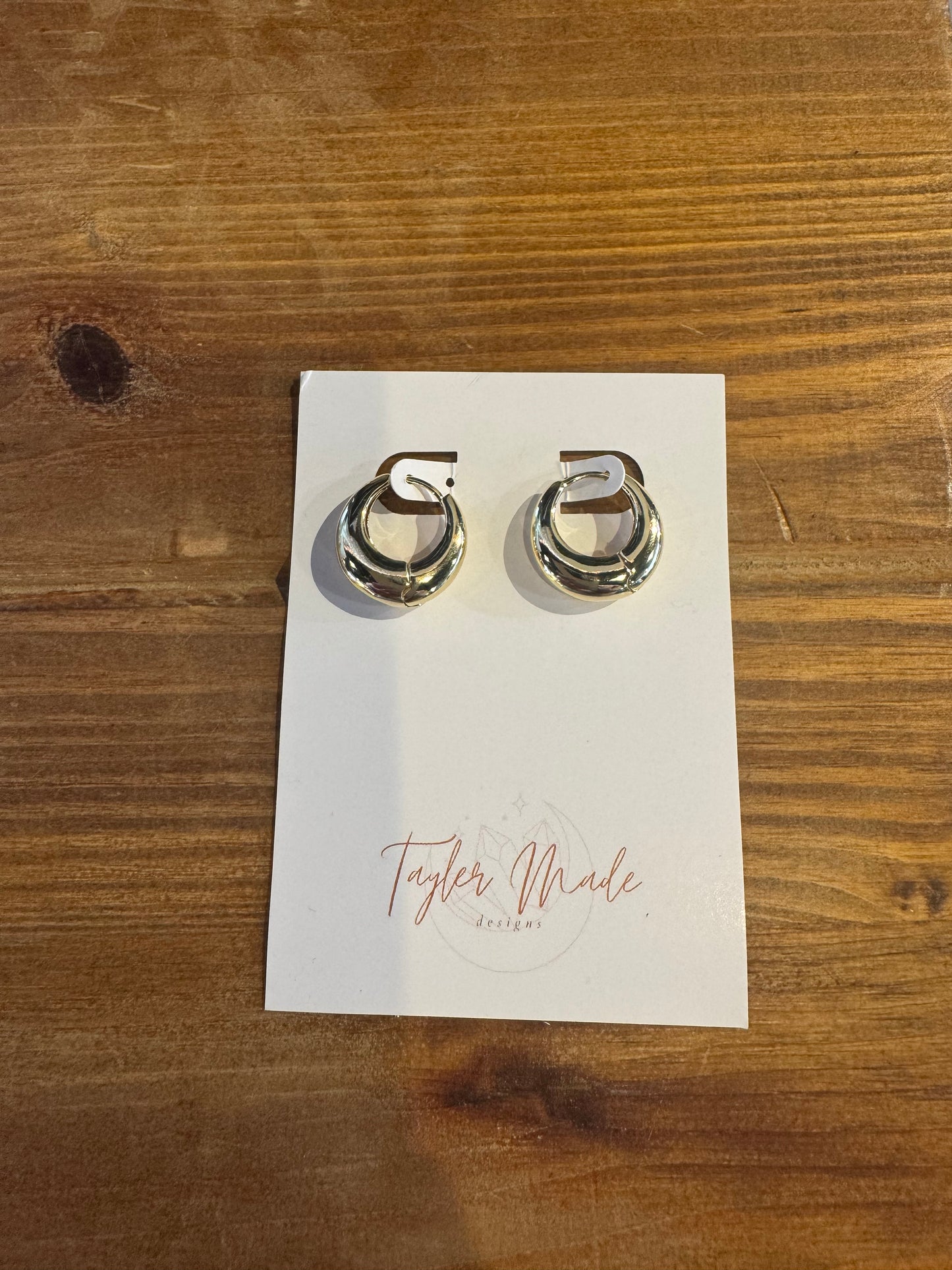 Gold Hoop Huggies
