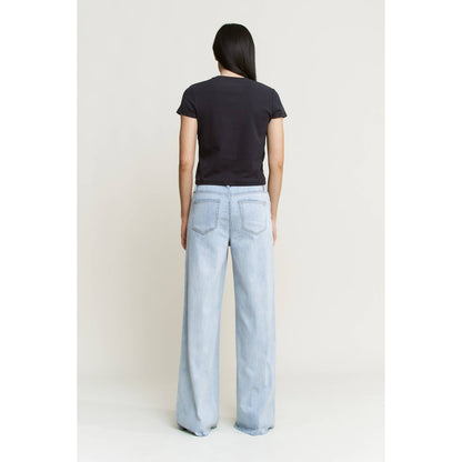 Vintage Navy Super High Wide Leg