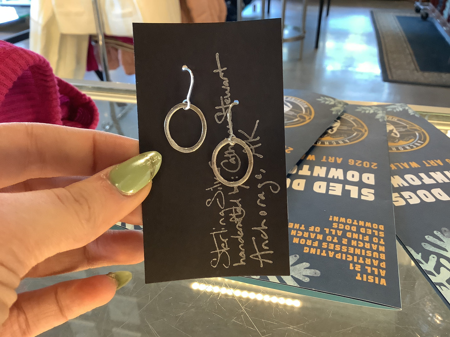 Small Oval Earrings