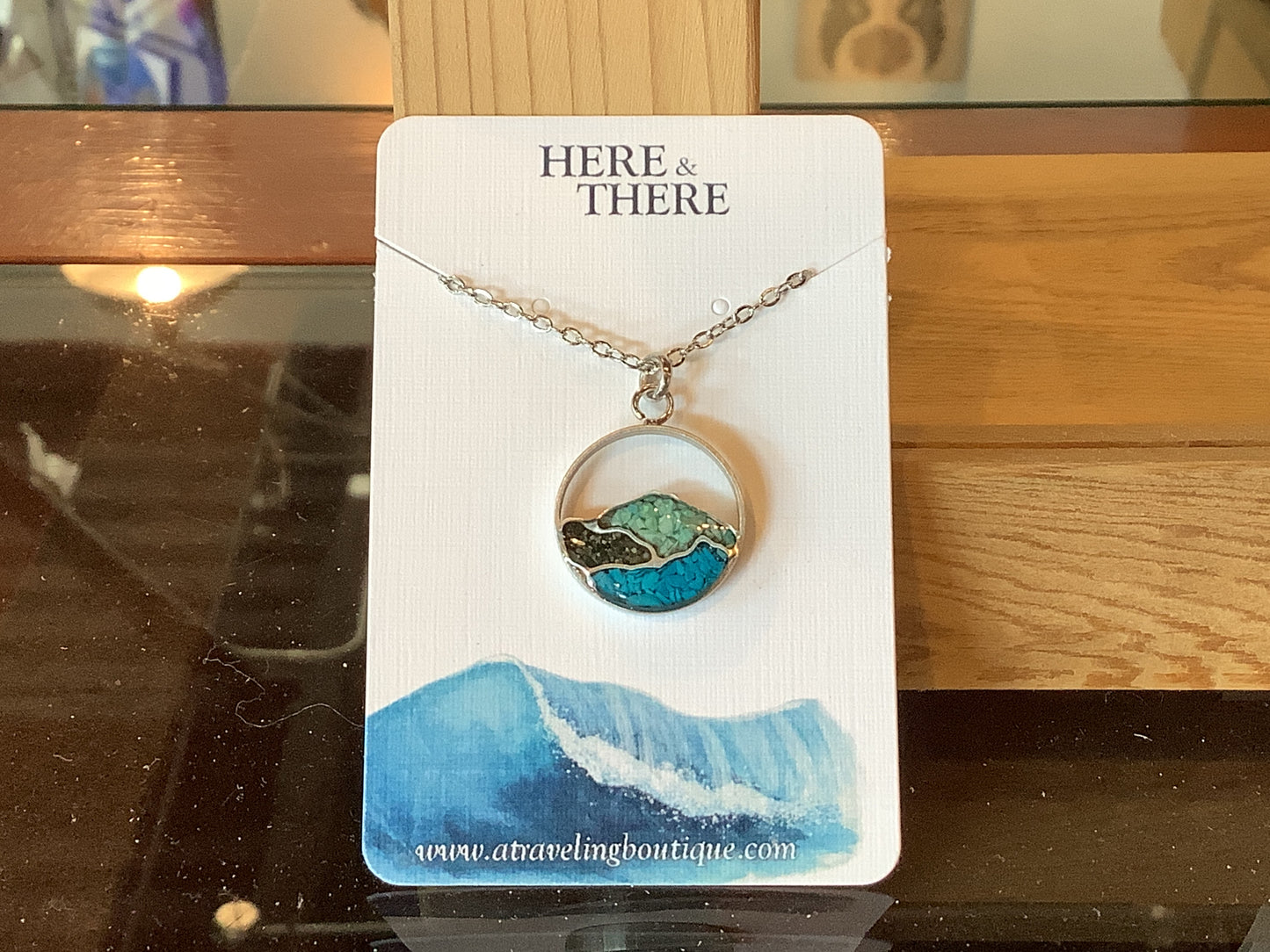 Open Sky Mountain Pendent Necklace