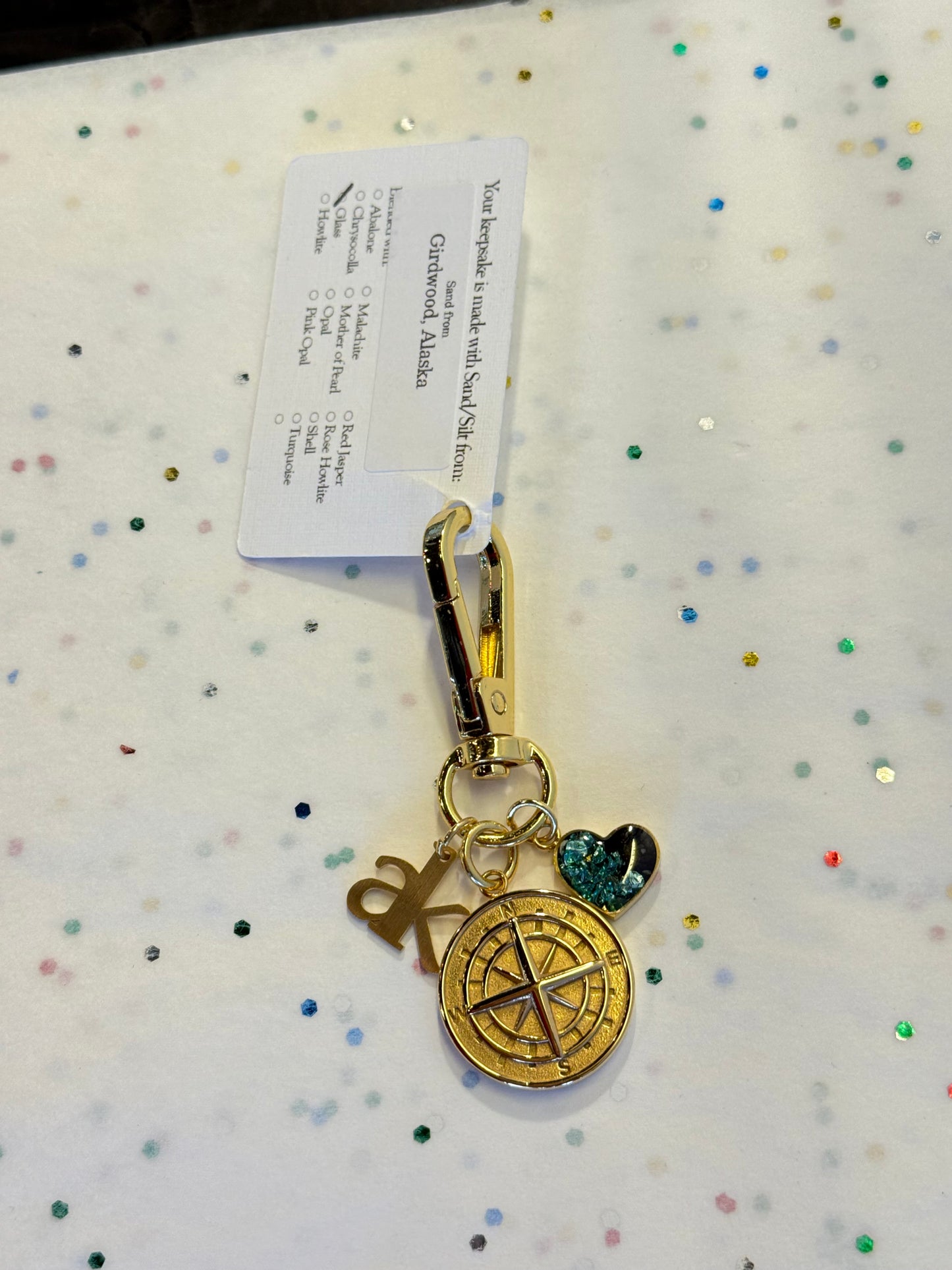 Sand Key Chain