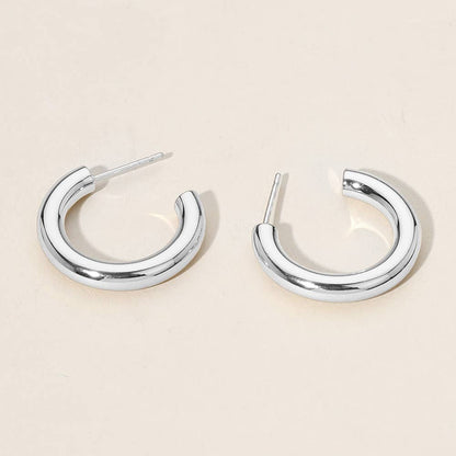 Chunky Hoop Earrings
