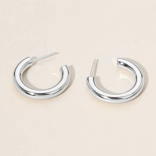 Chunky Hoop Earrings