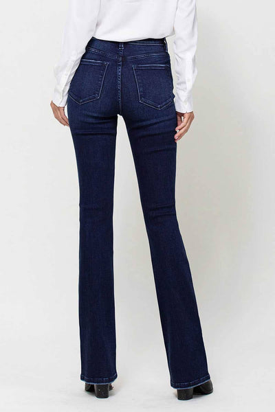 High Rise Super Soft Mini Flare Jeans