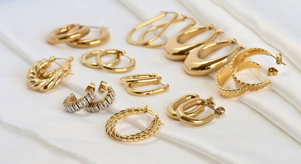 Gold Hoop Earrings