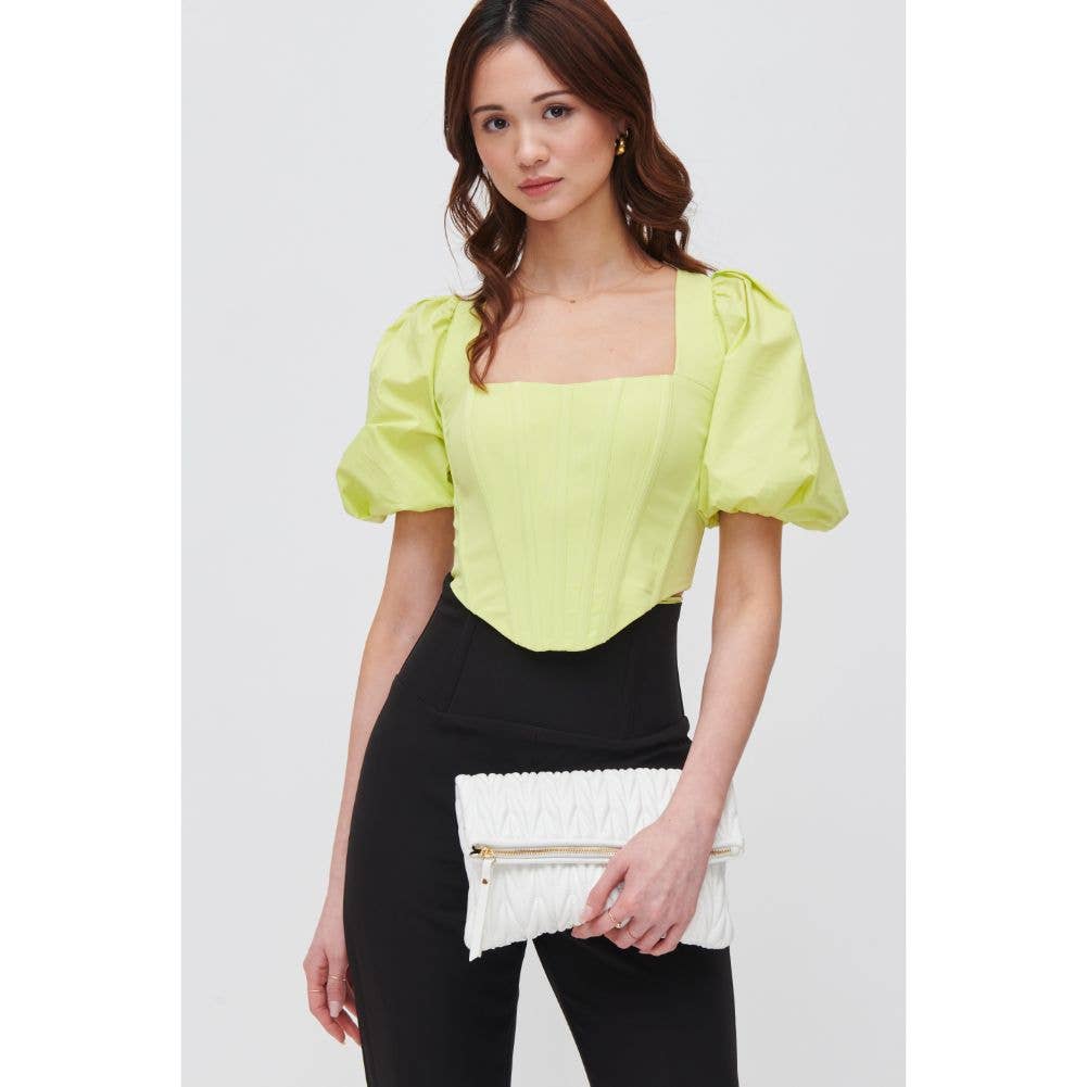 Urban Expressions - Demeter Clutch-White-Bottoms Up Boutique-Anchorage AK