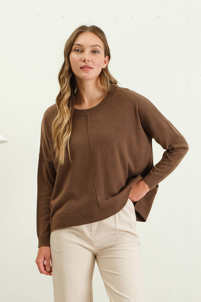 Drop Shoulder Sweater