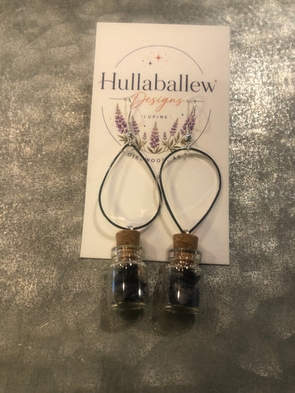 Short Alaskan Wildflower Earrings