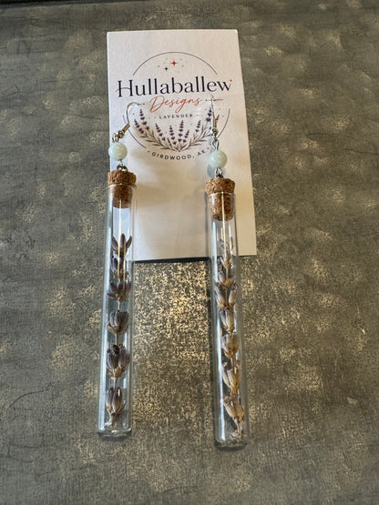 Long Alaskan Wildflower Earrings