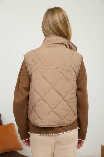 Quilted Puffer Vest
