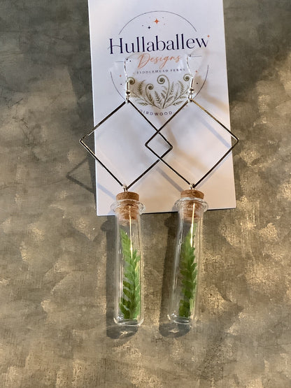 Short Alaskan Wildflower Earrings