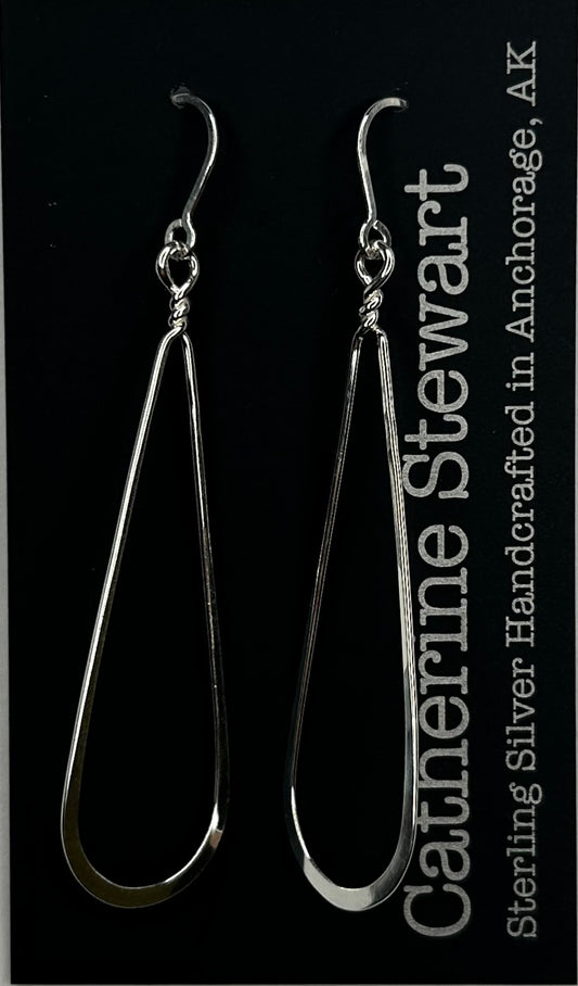 Narrow Teardrop Earring