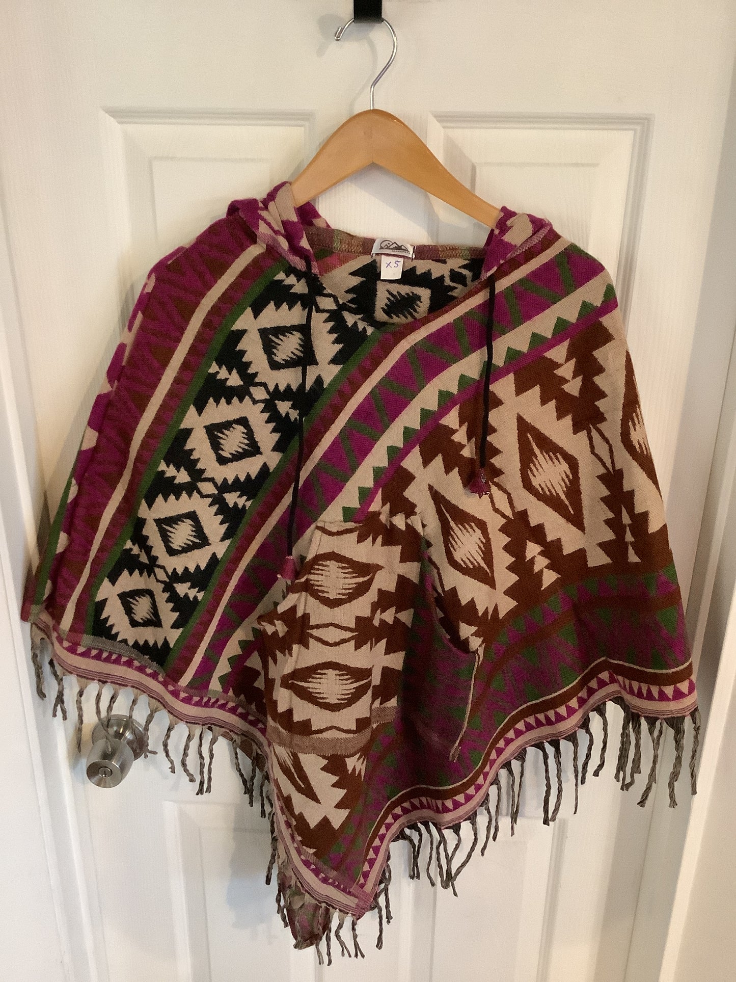 AlaskiWear XS - 8+ or Adult XS Blanket Poncho