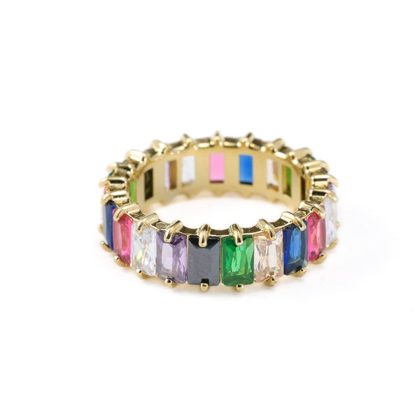 Baguette Wide Ring