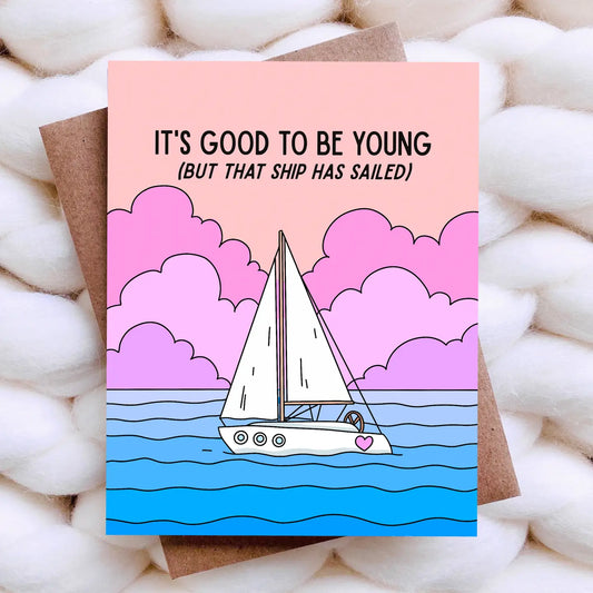 Ship Has Sailed Card
