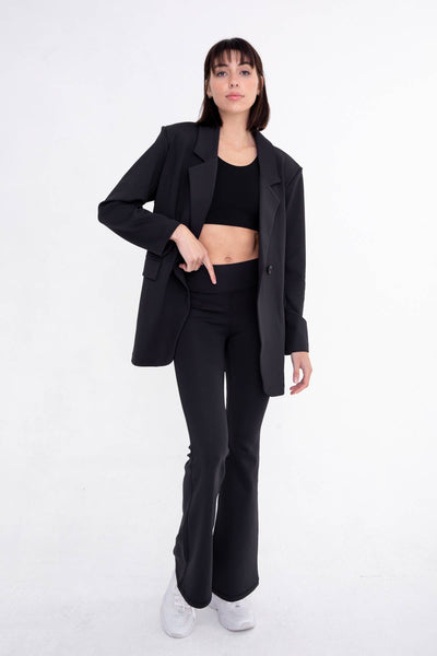 Oversized Jacquard Blazer