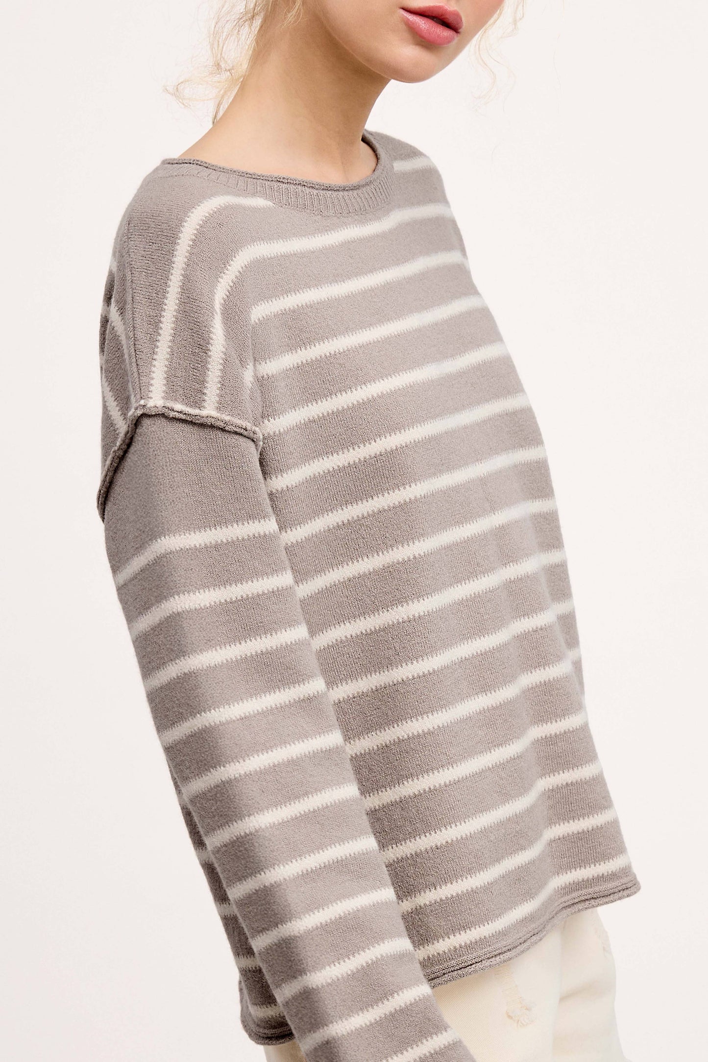 Whisper Striped Sweater