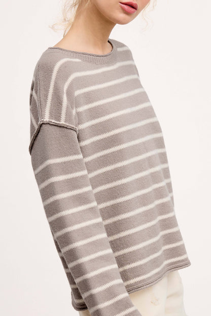 Whisper Striped Sweater