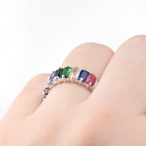 Baguette Wide Ring