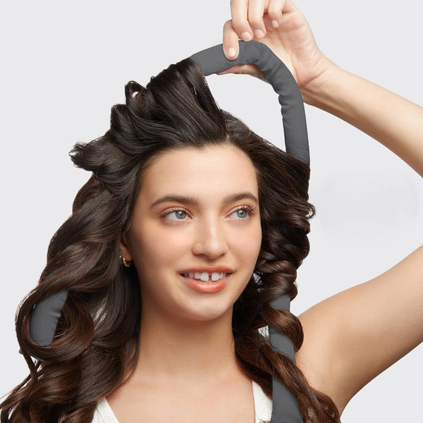 Satin Heatless Curling